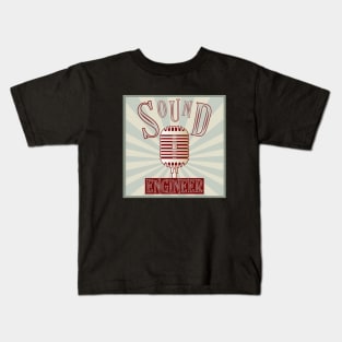 Sound Engineer Kids T-Shirt